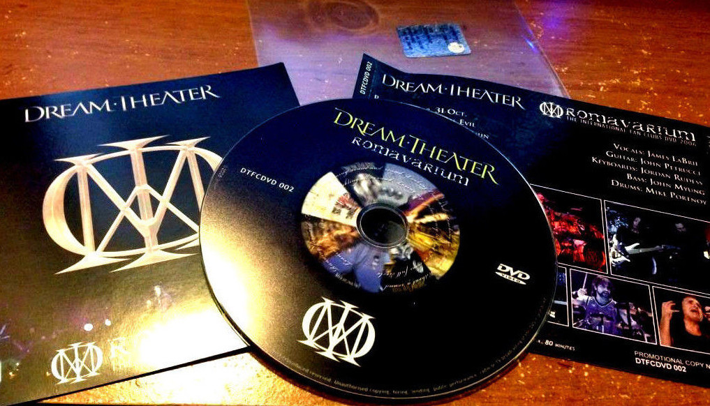 Dream Theater Romavarium DVD 2006 - Octavarium Live Rome Rare OOP Nuovo