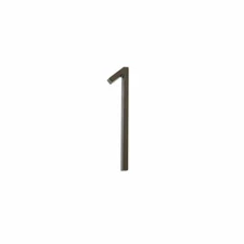 Hillman Group 844686 5in. #1 Distinctions Floating Mount House Number, Bronze