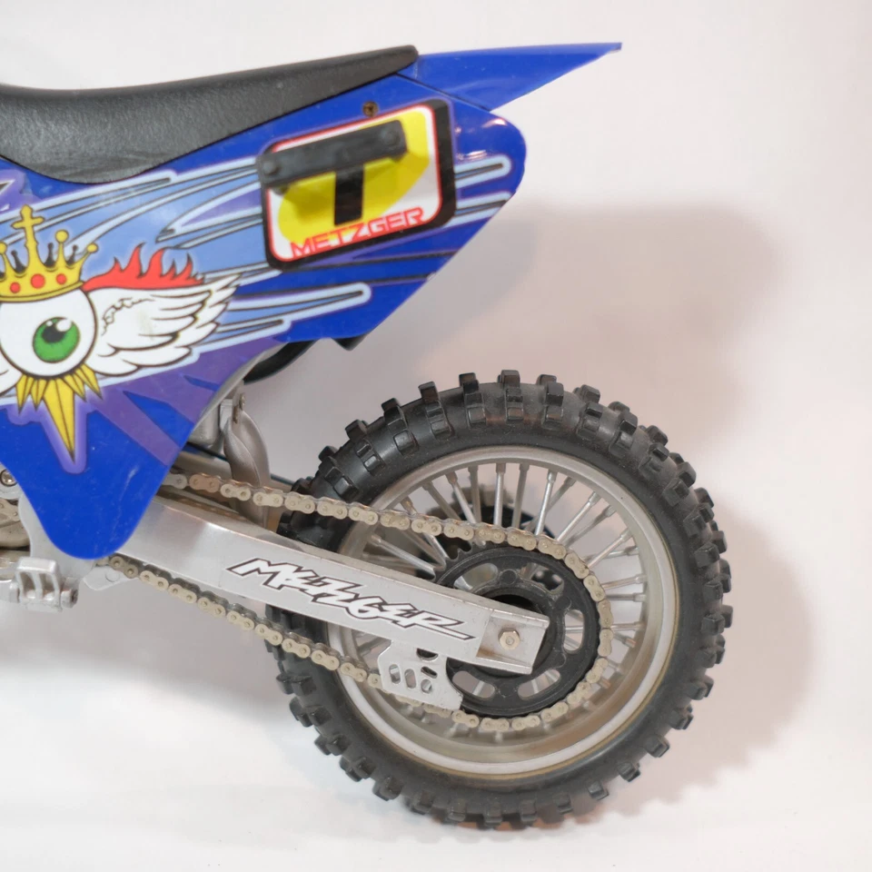 1:6 Scale Toy Zone Race Die Cast Mike Metzger Bike RARE - Image 2 of 4