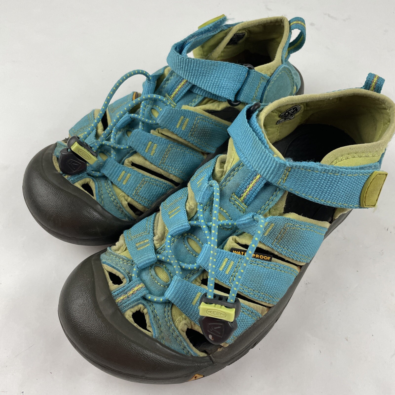 Sandali KEEN Newport H2 ragazzo 3 blu sport attivi impermeabili outdoor escursionismo