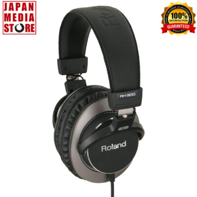 Roland RH-300 モニターヘッドフォン ROLAND RH-300 Monitor Headphones Dynamic High Performance BRAND