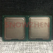 Pair of 2 Intel Xeon E5-2470 V2 CPU 10-Cores 2.4 GHz 25MB SR19S LGA135 Processor