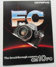 Olympus OM10 FC Camera Brochure Reference Guide