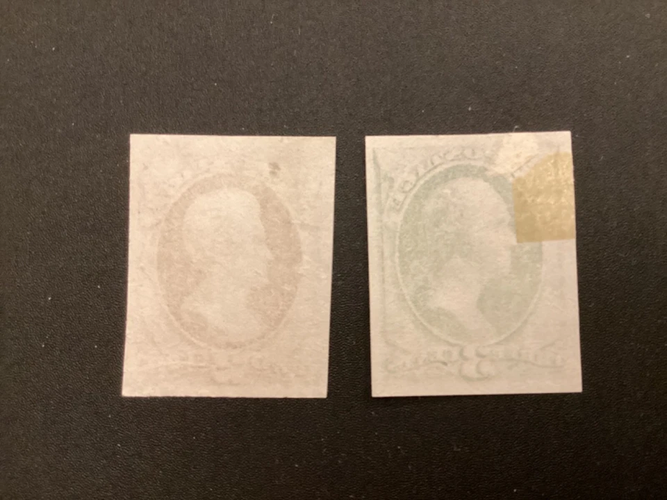 ICOLLECTZONE  US 157P3 & P158P3 India Proof VF unused CV $90 - Image 2 of 2