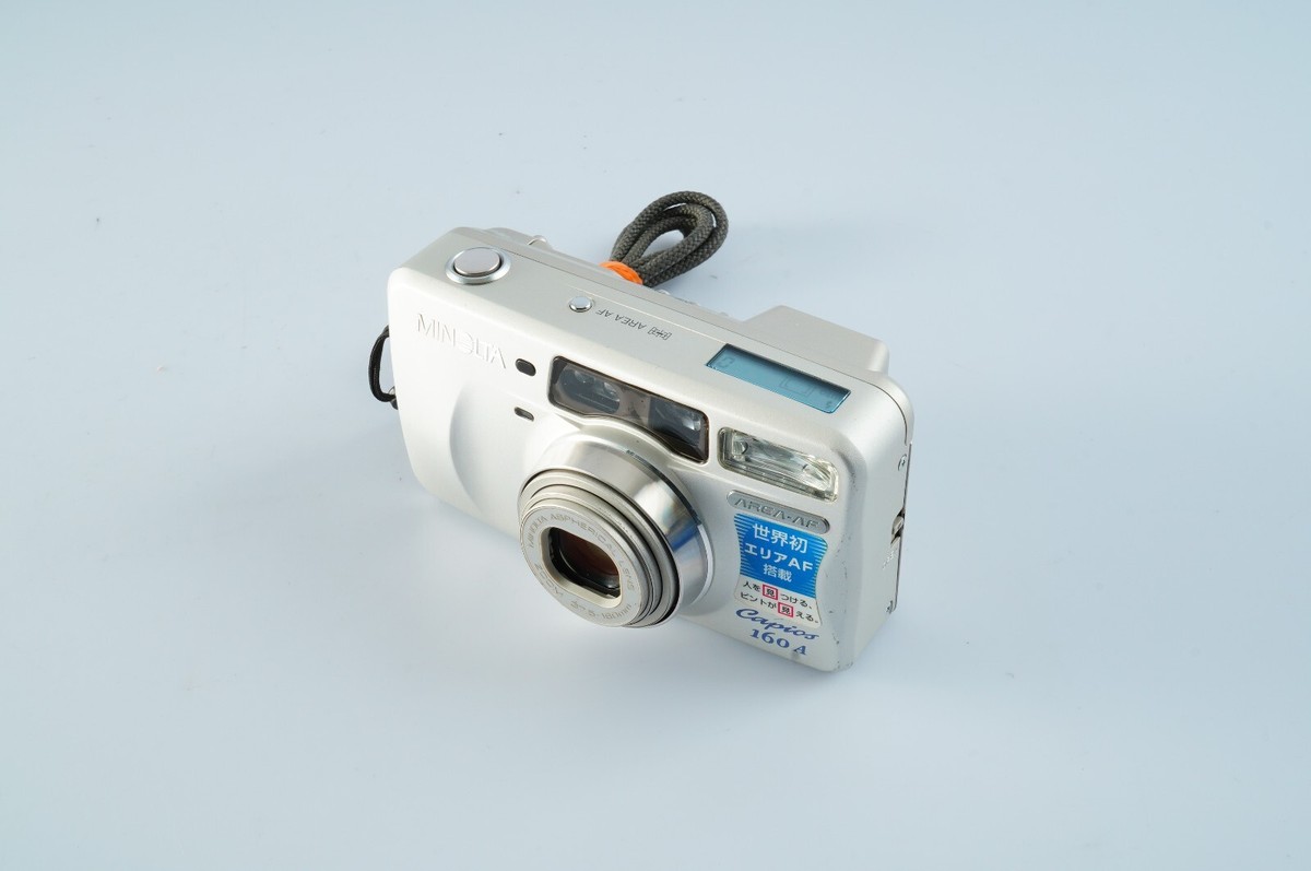 MINOLTA　CAPIOS 160a EX+++++ MINOLTA Capios 160A Point & Shoot 35mm Film Camera
