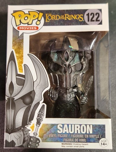 Funko POP! Movies - The Lord Of The Rings -Sauron #122 * Damaged Box * Sealed *