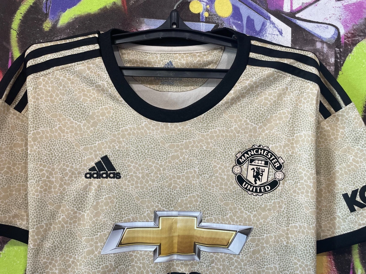 adidas Men's Manchester United Away Jersey 2019-20 (Small) Linen :  Clothing, Shoes & Jewelry 