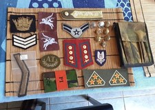 British Military Patches Buttons Etc