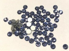 100 pc SWAROVSKI CRYSTAL RHINESTONES Tanzanite, Light Purple 16ss Flatback 2088