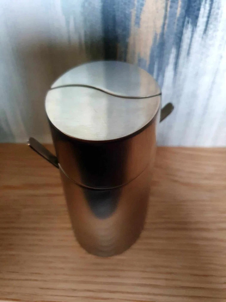 Juego de Contenedores de Salsa Contenedor de Alimentos de Acero Inoxidable 18/8 Grunwerg Acabado Satinado Foto 2 de 4