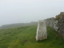 Photo 6x4 Sumburgh: trig point Grutness Standing 80m above sea level, it  c2011