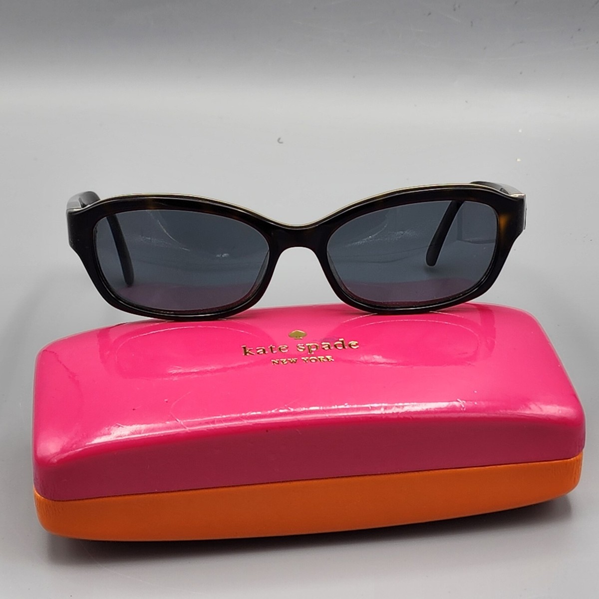 Kate Spade Tortoise Prescription Sunglasses Kate Spade Angelique sunglasses for women in Tortoise Fade main image 4