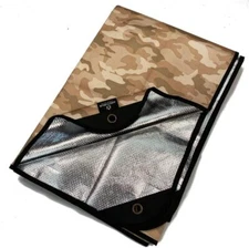 Heavy Duty Survival Blanket – Insulated Thermal Reflective Tarp - 60" x 82"