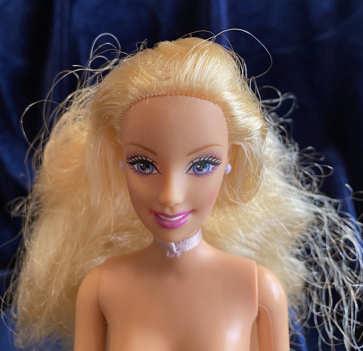 Barbie - 値下げ　バービー★ヴィンテージドール Barbie 1998 (1999) China ~ Lg Blonde Hair, Blue/Br/Star Eyes