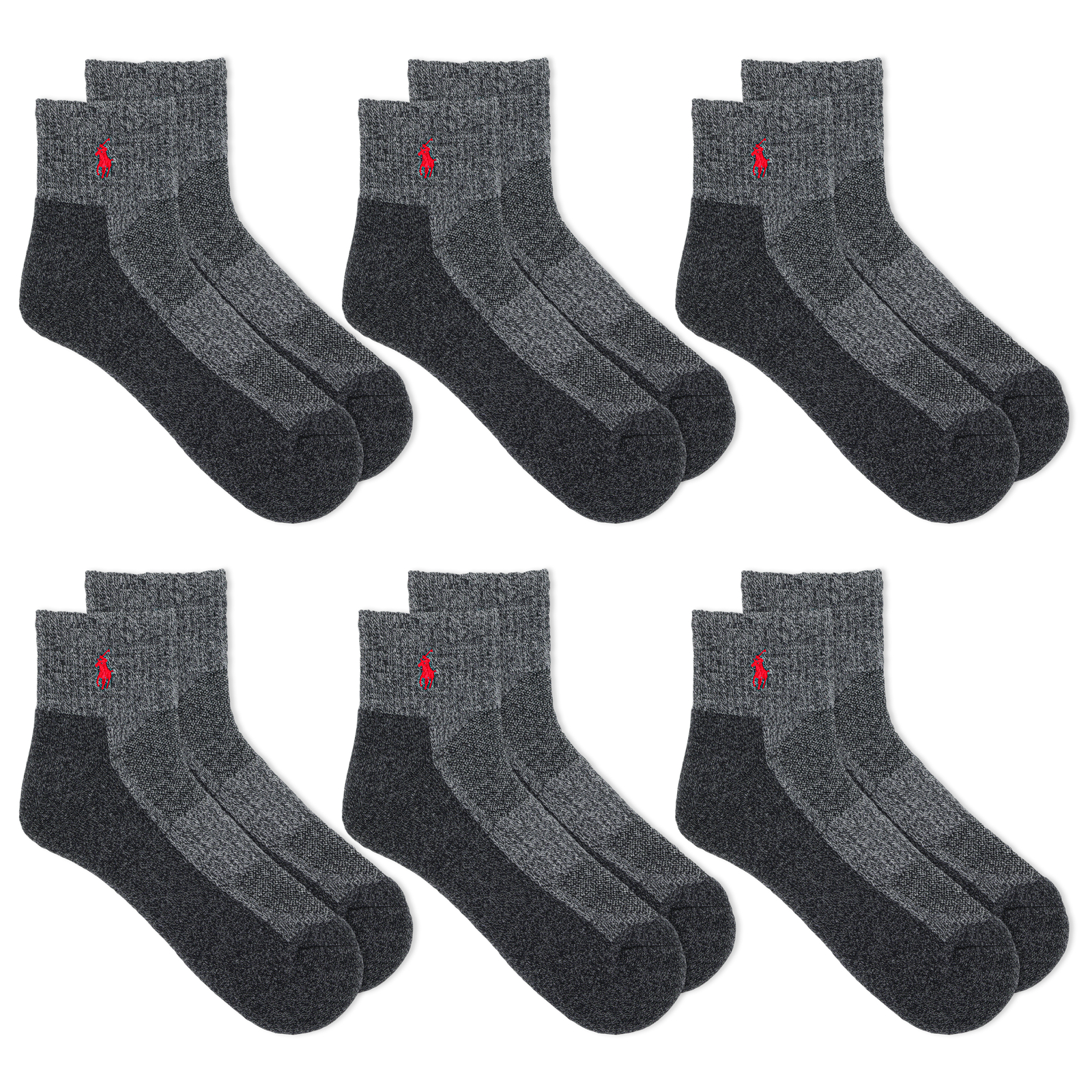 Мужские носки POLO RALPH LAUREN из 6 комплектов Polo Sport Quarter Sock