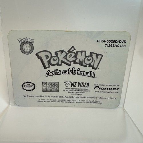1998 Viz Promo Pokemon Card #Pika-0026d PSYDUCK Lenticular RARE - Picture 2 of 6