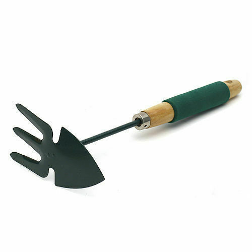 12 Inch Dual Head Hoe Cultivator Multifunction Combo Garden Tool