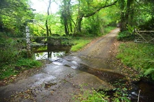 Photo 6x4 Ford at Bojorrow This ford is found close to Tregadjack at Bojo c2015