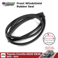 Windshield Rubber Seal Weatherstrip Front Fits Toyota Corolla KE20 Sedan 1970-74