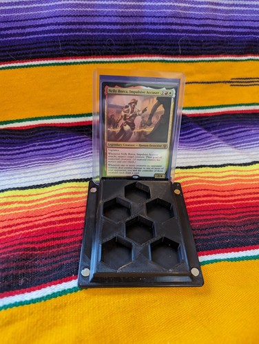 Magic The Gathering Commander Display Deck Box For 100 Double Sleeved Cards - Picture 15 of 16