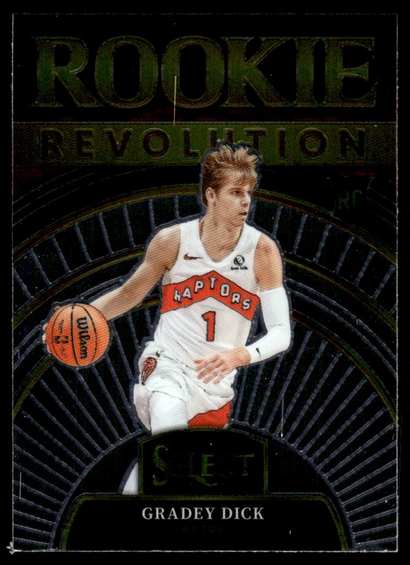 2023-24 Select Rookie Revolution Gradey Dick Rookie Toronto Raptors #22