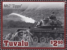 VIETNAM WAR 1966 US Marine Corps M67 ZIPPO Flame Thrower Tank Stamp