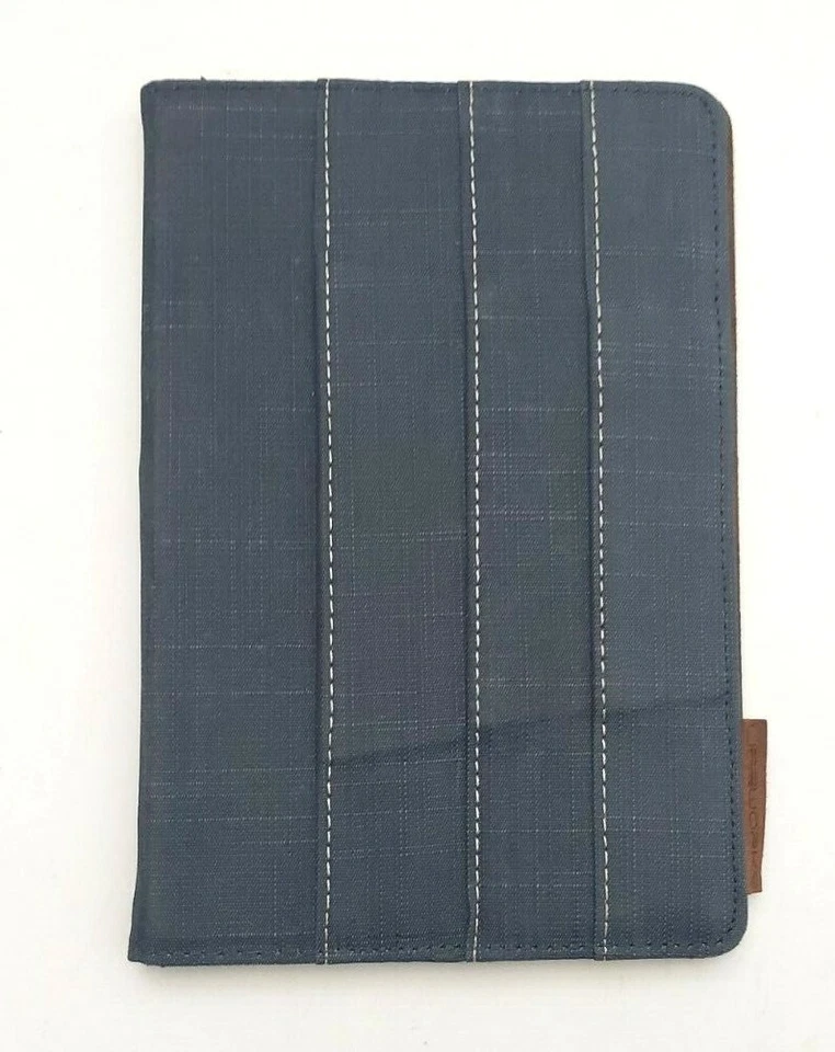 Lifeworks Denim Jacket Slim Folio Case/Stand For 7-8" Tablets Navy / Tan Inside - Image 2 of 4