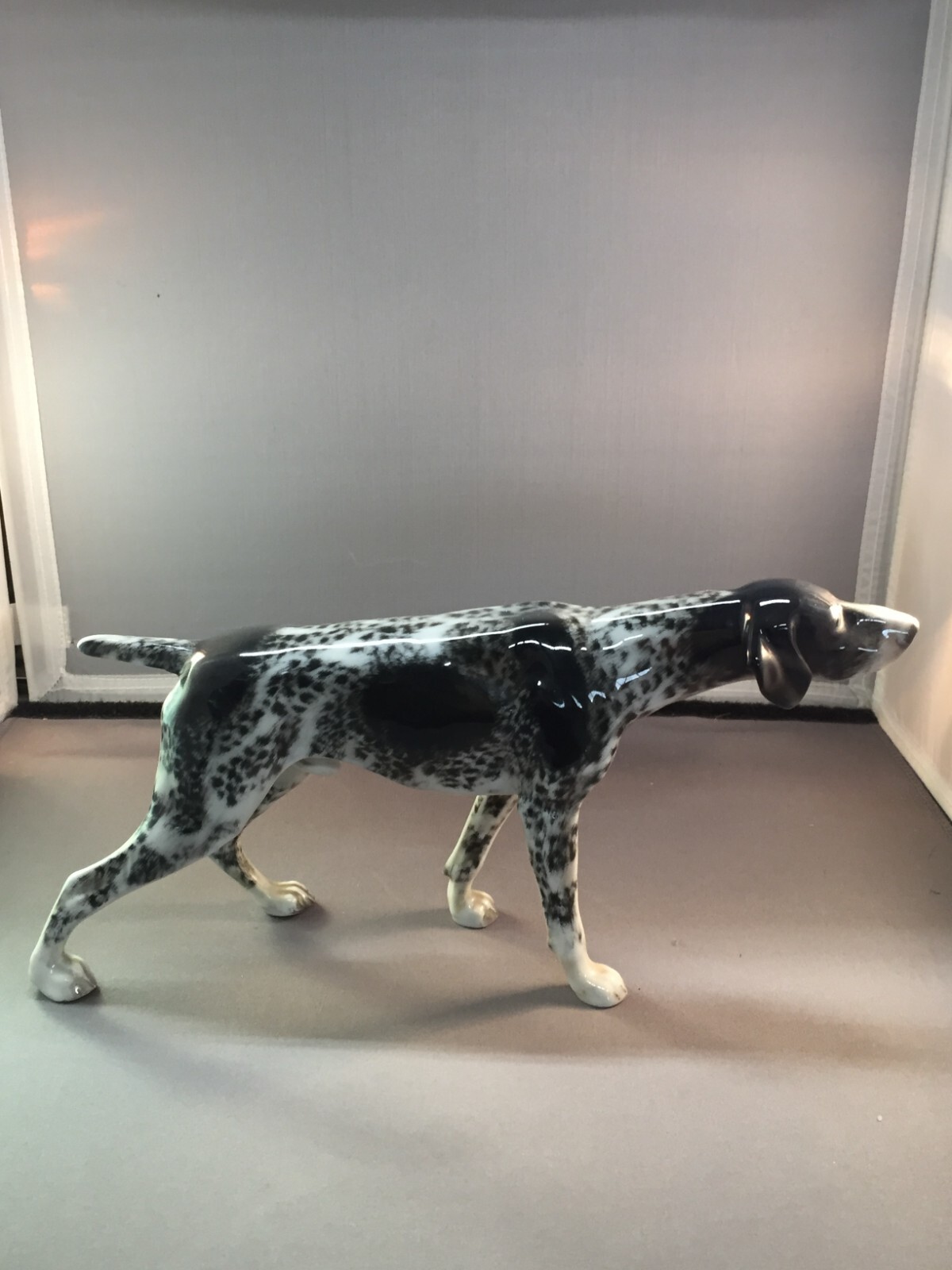 VINTAGE ROSENTHAL POINTER DOG FIGURINE - GERMAN