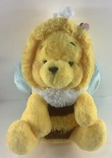 Disney Winnie the Pooh Bear Bumble Bee Honey Bee Pooh Plush 14" H