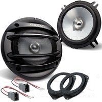 Kenwood Lautsprecher FüR Opel Corsa A 1982-1993 Vorn TüR Front 1-Weg 140W #A037