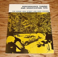 1964-1971 Dodge Hemi Street Race Engine Performance Tuning Modification Tips
