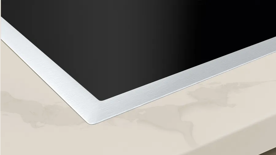 Neff Induktionskochfeld T50BS41N0, schwarz mit Rahmen aufliegend, 90cm