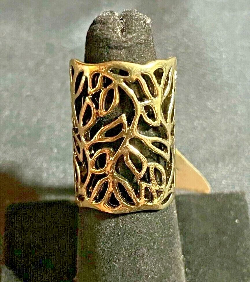 Large shop brass ring