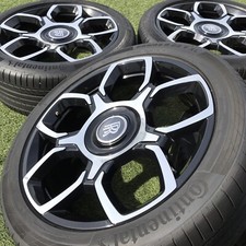 22" ROLLS ROYCE CULLINAN RIMS TIRES OEM FACTORY GENUINE SET BLACK BADGE WHEELS