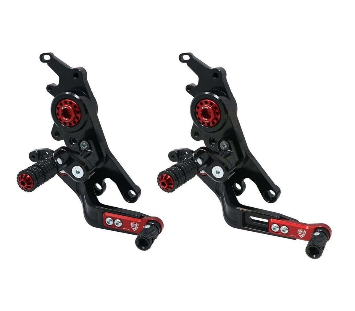 ESPEEDMTC per Ducati Hypermotard 950 2019-2021 Modificato di CNC in Lega di Alluminio 6 stadi Lunghezza Regolabile Pieghevole Leva di Frizione del Freno (Rosso