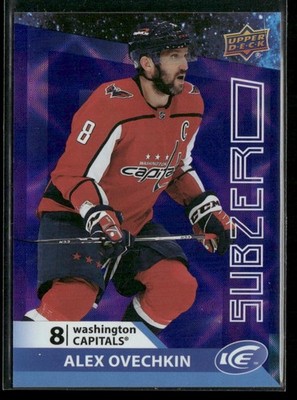 2021-22 Upper Deck Ice - Sub Zero Alex Ovechkin #SZ-24