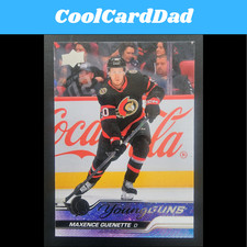 2023 Upper Deck Maxence Guenette Rookie Young Guns #455 Ottawa Senators