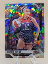 2024 WNBA Prizm Basketball Celeste Taylor card Ice Prizm #48 Phoenix Mercury RC