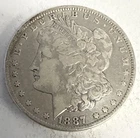 1887 O Morgan Silver Dollar 90% Silver. U GRADE!