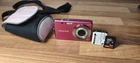 Fujifilm FinePix J20 10.0MP Digital Camera, Pink - Tested Working