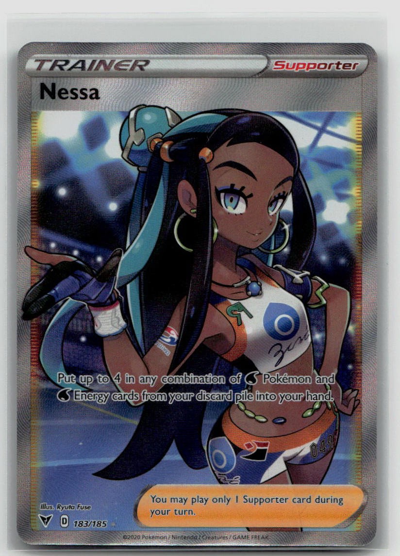 Nessa (Full Art) 183/185 SWSH04: Vivid Voltage Holofoil - LP