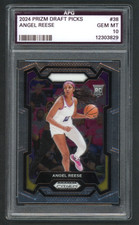 2024 PAINI PRIZM DRAFT PICKS #38  ANGEL REESE (RC) - GRADED  10 -GEM MINT