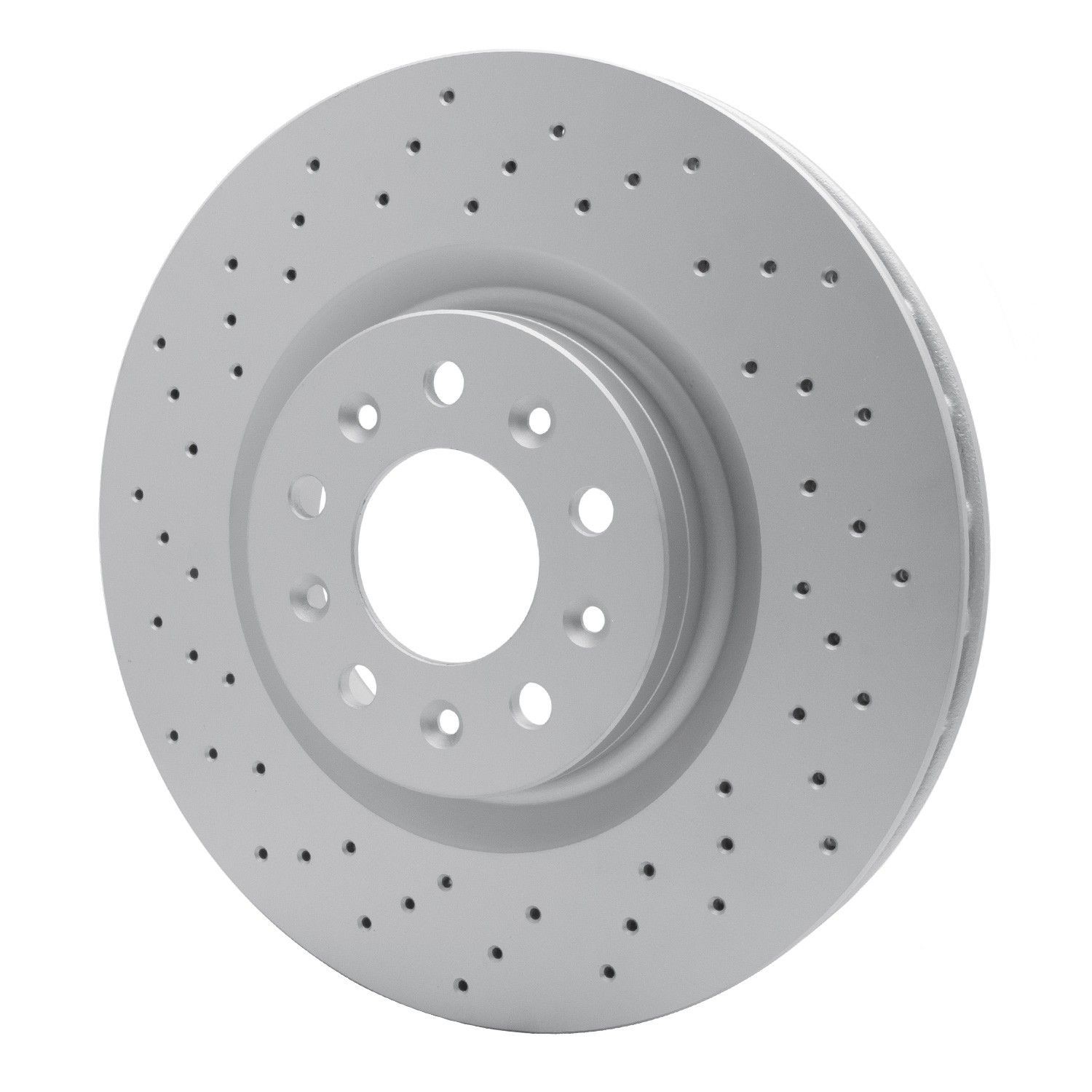 Dynamic Friction 624-54055 DFC GEOSPEC Coated Rotor - Drilled For 05-06 Ford GT