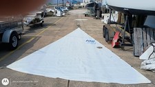 HO Jib by Ullman Sails w Luff 25-10 Boaters' Resale Shop of TX 2602 1403.95