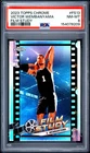 2023 TOPPS CHROME FILM STUDY #FS13 VICTOR WEMBANYAMA ROOKIE RC PSA 8