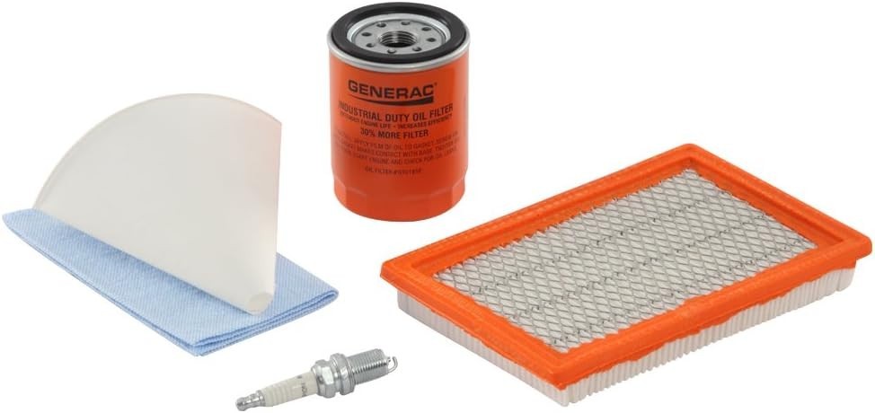 Generac 6482 Maintenance Kit for 8kW,9kW, and 10kW 410/459/460cc Home Standby Ge