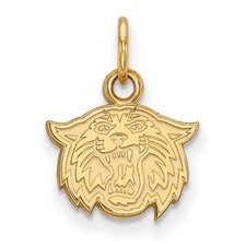 14k Gold LogoArt Villanova University Wildcat Extra Small Pendant