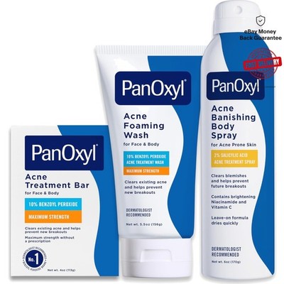 Revitalizing Acne Relief Bundle: 15.5 oz Foaming Wash, Spray & Treatment Bar