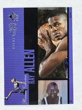 1996-97 SP - Premium Collection Holoviews Ray Allen #PC21 (RC)