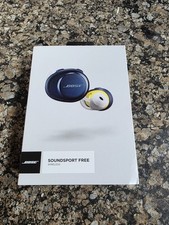 Bose SoundSport Free Wireless Earbud Headphones Bluetooth Earphones Case